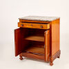 A Small Mahogany Marble-Topped Cabinet - 3