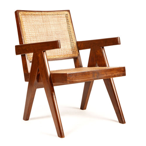 A Pierre Jeanneret Chandigarh Easy Chair PJ-SI-29-A