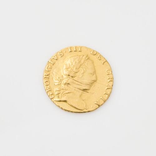 circa 1762, Quarter Guinea Gold Coin