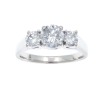 14ct Three Diamond Ring