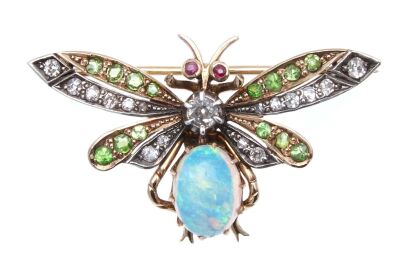 15ct Victorian Insect Brooch