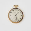 14ct Rose Gold Eberhard & Co Pocket Watch with White Dial