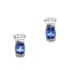 14ct Tanzanite and Diamond Earrings