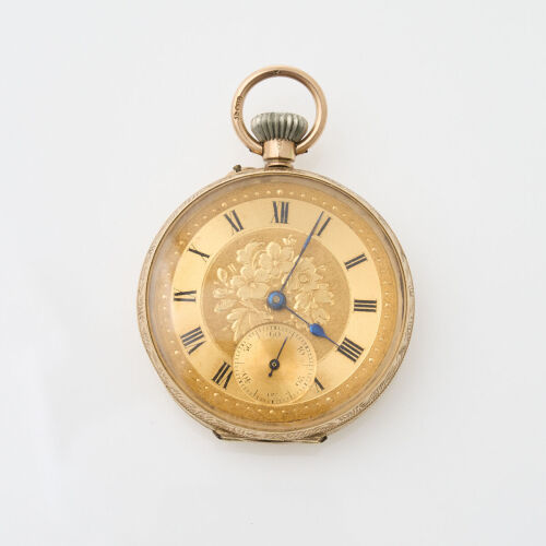 9ct Yellow Gold Case, Pocket Watch