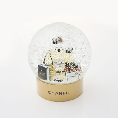 Chanel 2021 No. 5 Snow Globe with Original Box