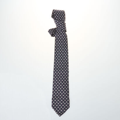 Salvatore Ferragamo Tie, Made in Italy, 100% Silk