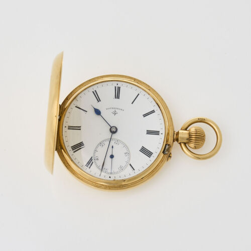 18ct Yellow Gold Full Hunter Pocket Watch