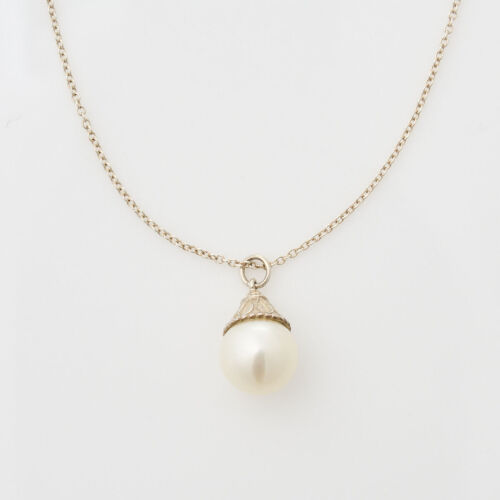 Tiffany and Co Sterling Silver Pearl Necklace– Gatsby Collection