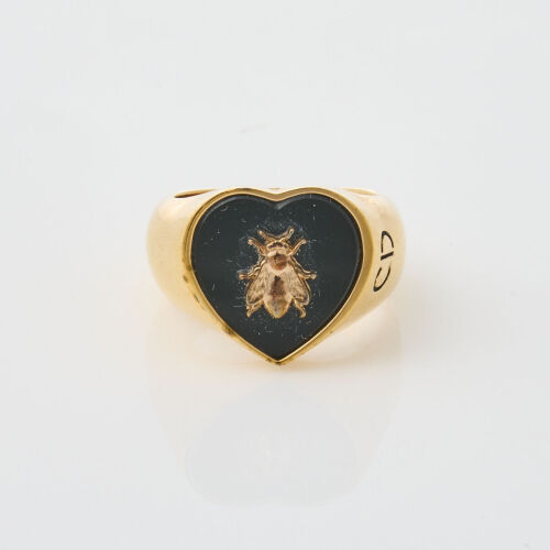 Christian Dior Bee Signet Ring in Size N