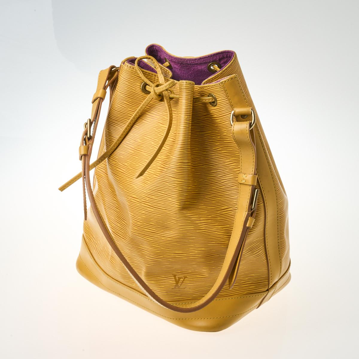 Louis Vuitton Yellow Epi Leather Noe Bag