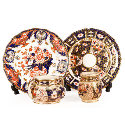 Four Pieces of Imari Ware