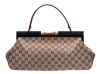 Gucci Monogram Bamboo Handbag