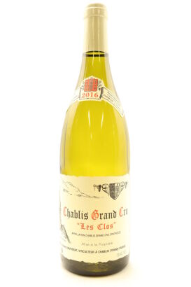 (1) 2016 Rene et Vincent Dauvissat-Camus Les Clos, Chablis Grand Cru