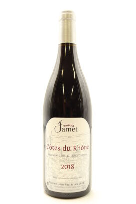 (1) 2018 Domaine Jamet Cotes du Rhone, France