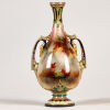 A Hadley's Royal Worcester Two-Handled Vase - 2