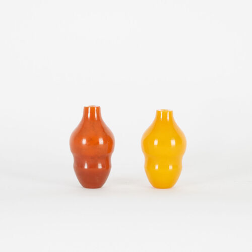 A Pair of Peking Midi Drop Bottles by Alexander Lamont Studios