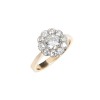 18ct Diamond Cluster Ring 