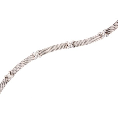 18ct Tiffany & Co. Diamond Bracelet