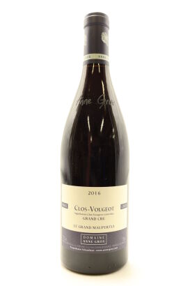 (1) 2016 Domaine Anne Gros Clos de Vougeot Grand Cru Le Grand Maupertui, Cote de Nuits [JR17]