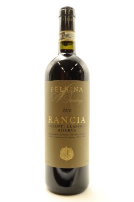 (1) 2010 Felsina Berardenga Rancia, Chianti Classico Riserva DOCG [JR16.5] [RP95] [WE93]