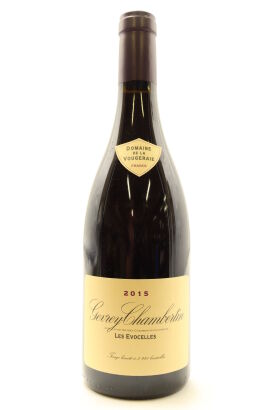 (1) 2015 Domaine de la Vougeraie Gevrey-Chambertin Les Evocelles, Cote de Nuits