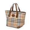 Burberry Checkered Canvas Small Tote Bag - 2