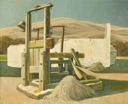 COLIN WHEELER The Dip and Old Woolshed at Corriedale North Otago