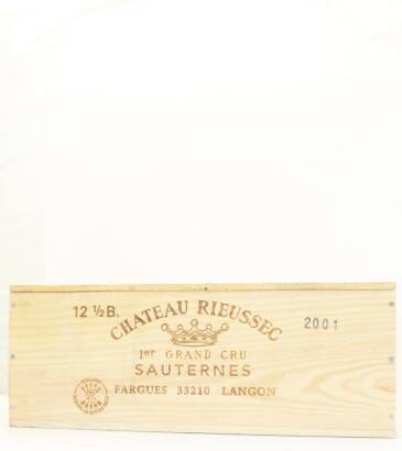(12) 2001 Chateau Rieussec 375ml