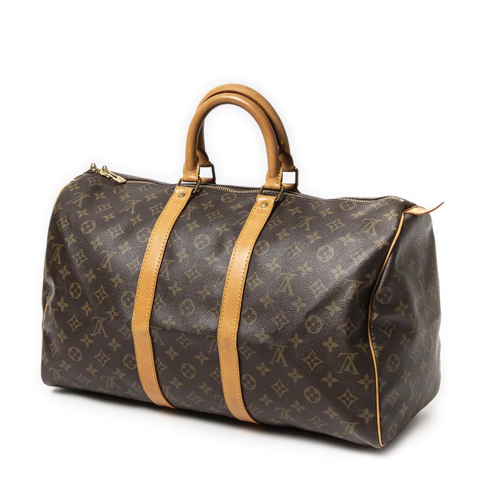 Sold at Auction: LOUIS VUITTON, LOUIS VUITTON SAC Keepall 45 cm