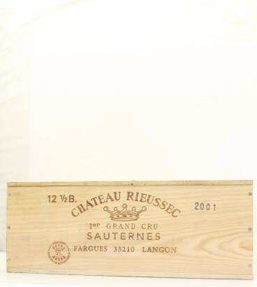 (12) 2001 Chateau Rieussec 375ml