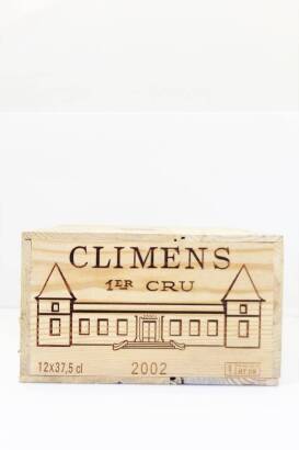 (12) 2002 Chateau Climens 375ml