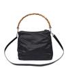 Gucci Canvas Bamboo Top Handle Bag - 5