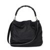 Gucci Canvas Black Bamboo Top Handle Bag - 5