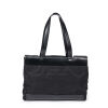 Prada Black Canvas Tote Bag - 5