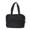 Prada Black Nylon Small Zip Tote Bag - 5
