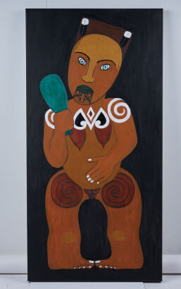 ROBYN KAHUKIWA Pou Hine me Mere Pounamu
