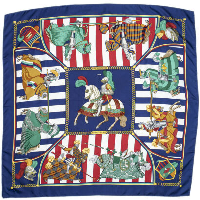 Herm&egrave;s Chocs en Plumes&nbsp;by Christiane Vauzelles 100% Silk Scarf