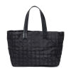 Chanel Travel Line Nylon Rectangular Tote Bag