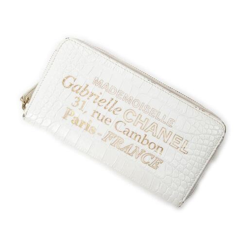 Chanel&nbsp;Mademoiselle Gabrielle Zip Around Wallet with Box
