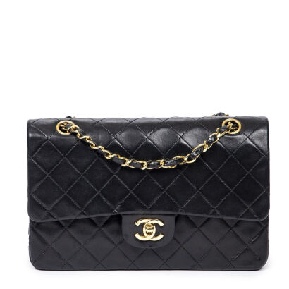 Chanel Vintage Classic Double Flap Bag 26