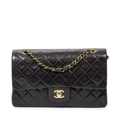 Chanel Vintage Classic Double Flap Bag 26