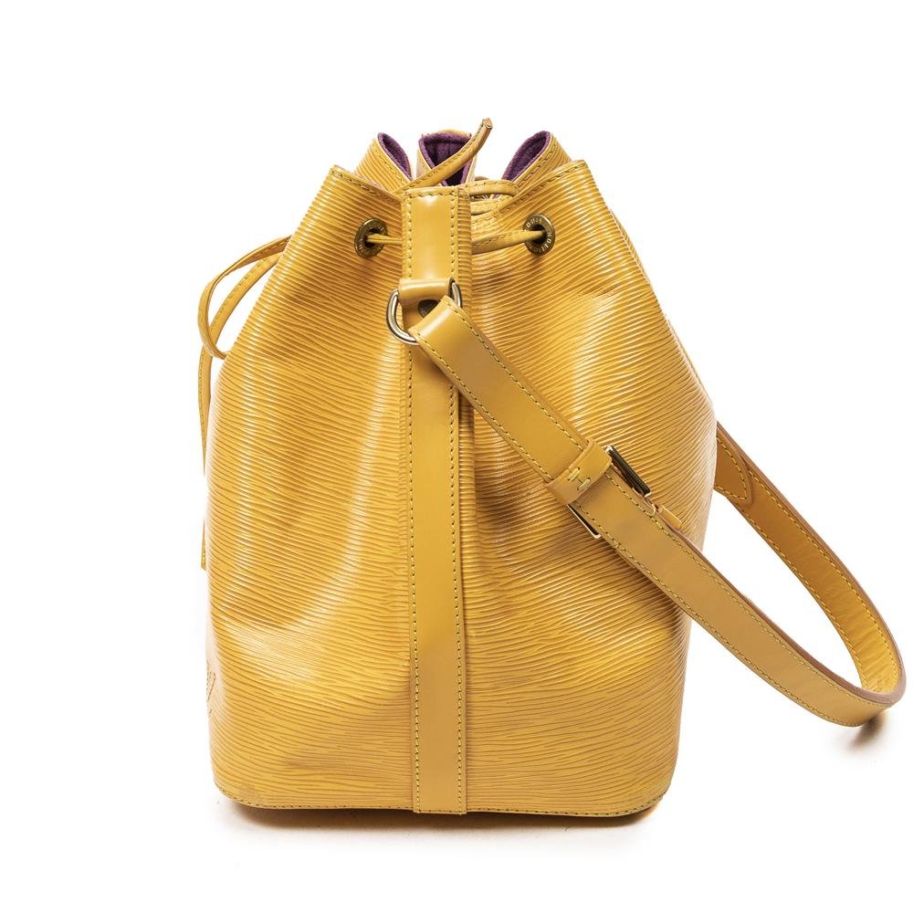 Louis Vuitton Yellow Epi Petit Noe