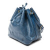 Louis Vuitton Blue Epi Petit Noe Bag with Shoulder Strap - 2