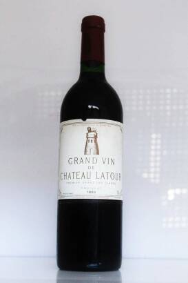 (1) 1983 Chateau Latour, Pauillac