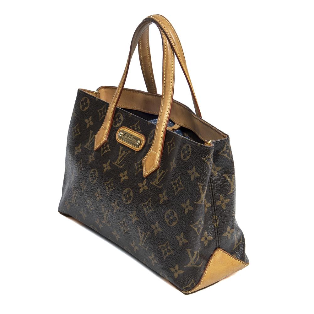 Louis Vuitton Monogram Canvas Wilshire Pm Bag In Brown