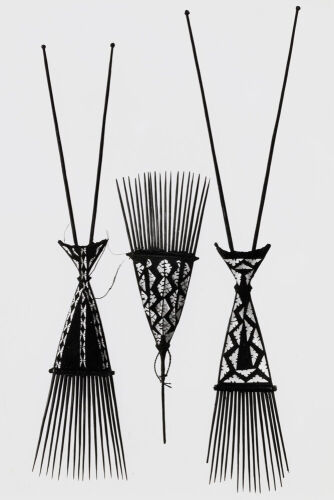 BRIAN BRAKE Woven Combs Solomon Islands c 1925-1930