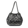 Chanel Quilted Nylon Bubble Bowler Bag - 5