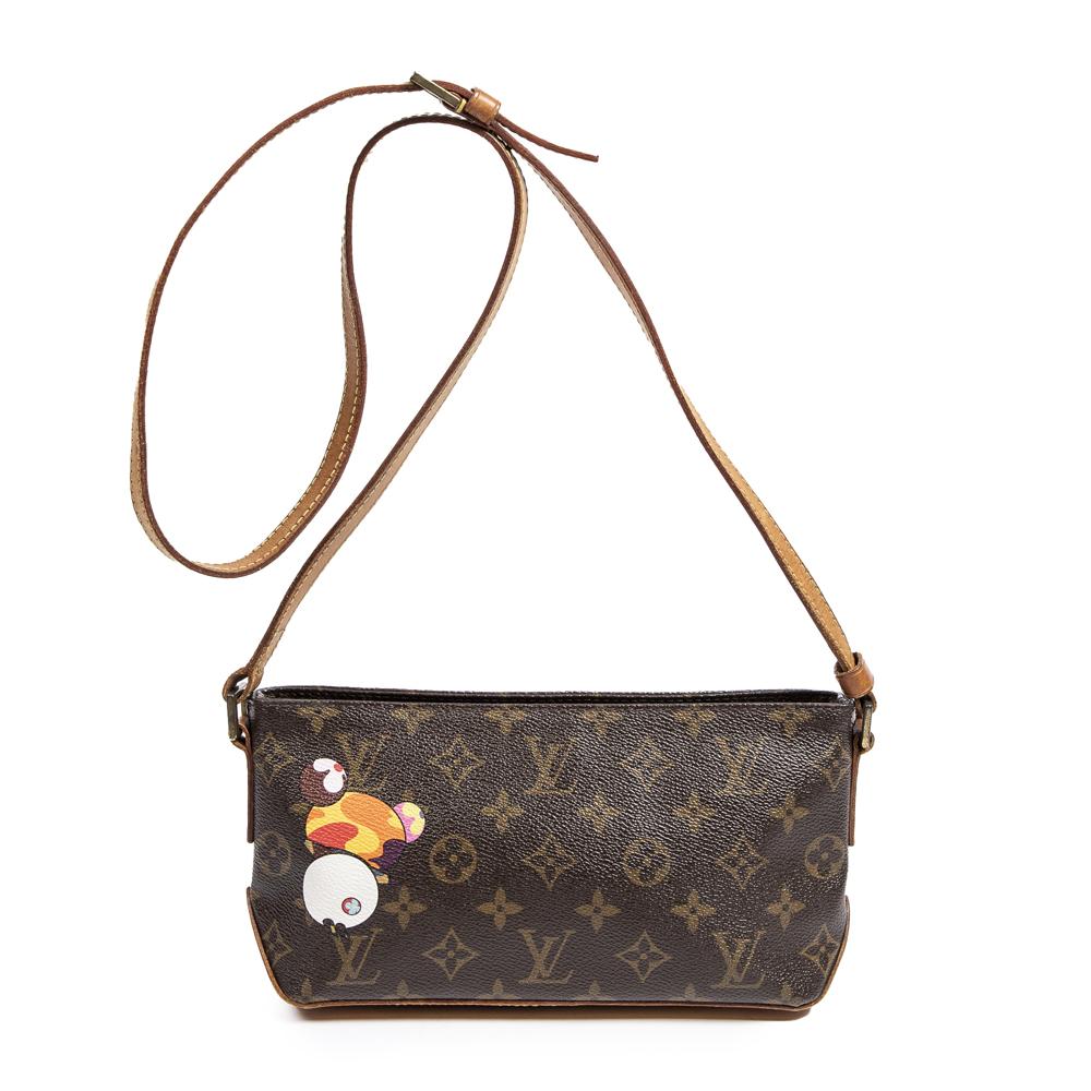 LOUIS VUITTON Monogram Trotteur Panda Shoulder Bag