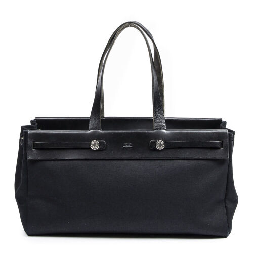 Herm&egrave;s Toile Officer Herbag Cabas Bag