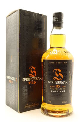 (1) Springbank 10 Year Old Pre-2017 Single Malt Scotch Whisky, 46% ABV